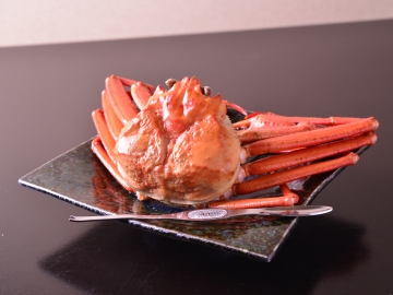 *お夕食一例(カニ）