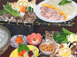 きのこがた～っぷり♪ほかほかきのこ鍋♪