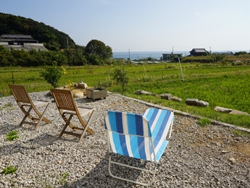 *【景色】別館「うみぞら」の庭からの景色