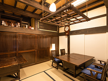 *個室食事処／周りを気にせず自分たちのペースで食事を楽しんでいただけます