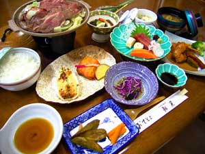 *魚沼の地産食材を折り交え伝統の郷土料理をぜひ、ご賞味ください。