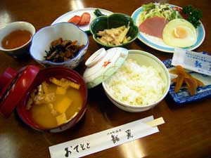 *雪国の伝統食を活かしたヘルシーな和定食をご用意いたします。