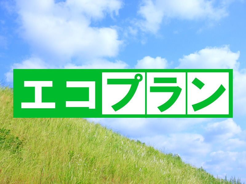 ＊エコしてお得♪バスタオル・浴衣・お茶セット・布団敷きはついてない分お安くステイ☆