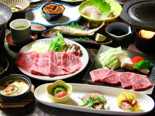 しゃぶしゃぶ×焼肉のダブルメインは、豊後牛満喫間違いなしです。