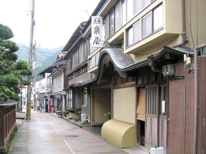 江戸時代からある日本家屋。純和風の造りは外国人観光客に人気上々。