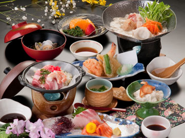 四季のこだわりを大切に、いつもよりお得に楽しめる会席料理をご用意
