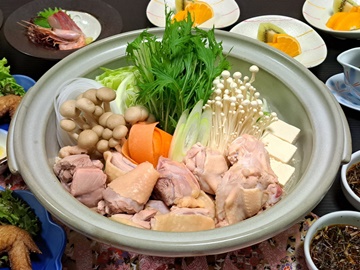 *鳥取地鶏ピヨの水炊き鍋