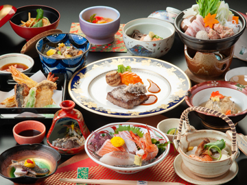 【名月会席】食欲の秋を楽しむ!旬の食材をふんだんに使った秋の会席。