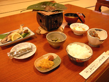 朝食一例