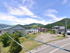 *お部屋からの景観/新潟の田園風景が広がります。