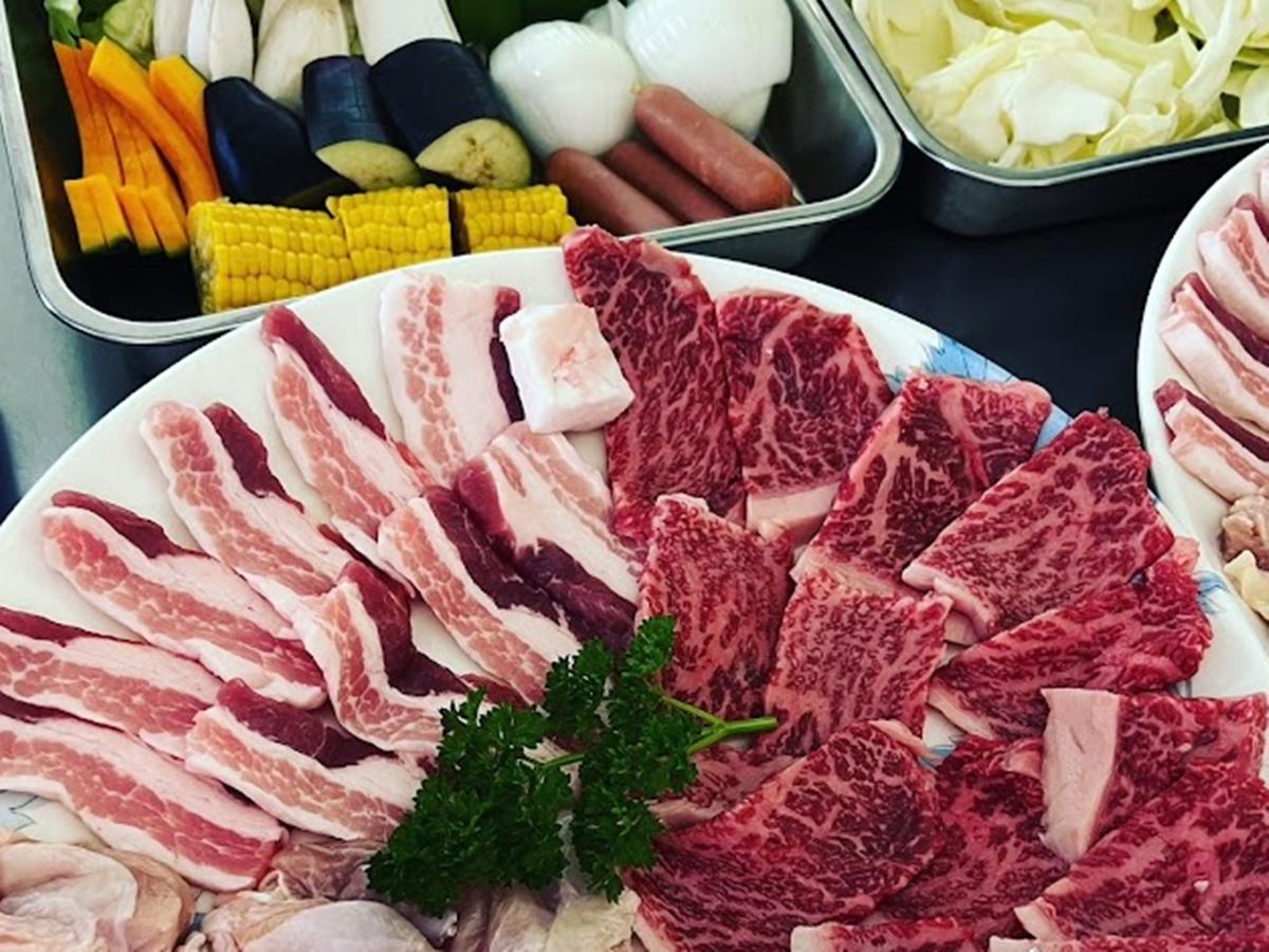 *夏におすすめBBQ…お肉やお野菜など、バーベキューの食材は宿で準備