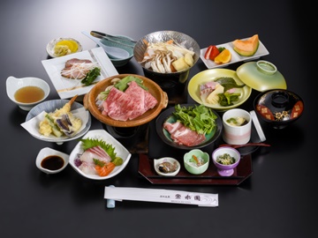 【A4和牛御膳】至福のひととき。目と舌で味わうA4和牛御膳。