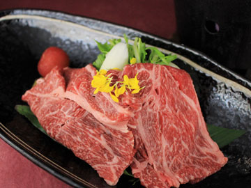 【淡路牛しゃぶしゃぶ鍋】淡路島に来たらやっぱり食べたい！淡路牛！さっぱりしゃぶしゃぶでどうぞ。
