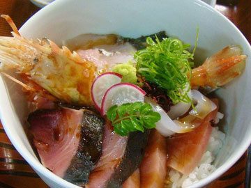【冬のお料理一例】海鮮丼
