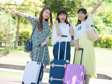 **女子会（イメージ）お友達同士や母娘で旅を満喫♪