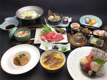 木曽会席　※季節や仕入れ状況により内容は異なります。