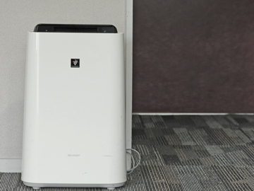 全部屋にて空気清浄機を設置しております。