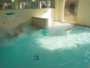 東浴・西浴と男女日替わりで楽しめるバラエティに富んだお風呂が人気！
