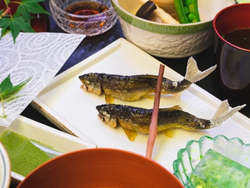 *川床料理（一例）
