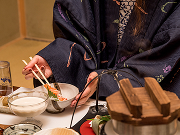 *当館自慢のお料理をゆっくりとご堪能ください。