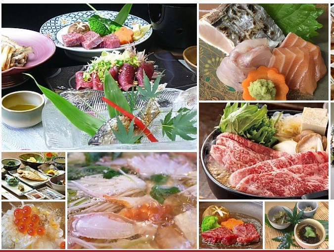 旬の食材をご賞味ください。