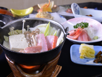 *お夕食一例/地元の食材を活かした郷土の味わい。女将が作る心に沁みるほっこりメニューをどうぞ。