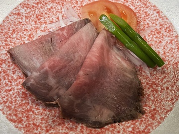 *飛騨牛と天然鮎プラン（料理一例）