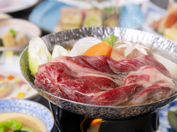 *【新潟たべなせ会席】牛鍋