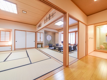 *【客室/和室13畳＋8畳(101号室)】広々とした2間続きの客室。1日1組様限定のお部屋です。