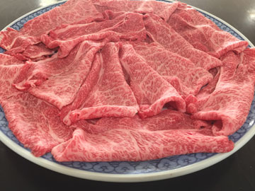 【夕食一例】和牛しゃぶしゃぶ