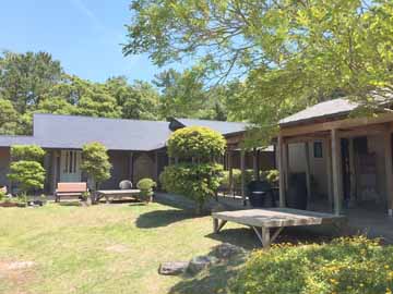 *2600坪の広大な敷地に佇む当館ならではのお庭。
