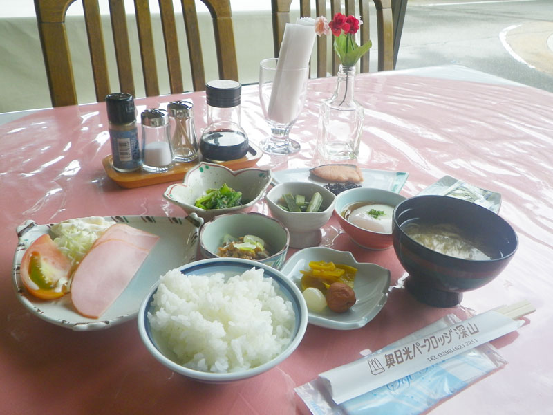 *【朝食例】栄養バランスのとれた朝ごはん♪朝からしっかりいただきます！