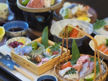 *【夕食一例】ボリュームたっぷり竹会席（夏）