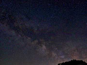 晴れた日には息を呑むような満点の星空がご覧いただけます。