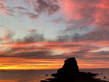 ある日の夕焼け