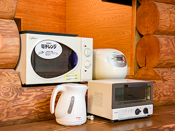 *ログハウス　部屋設備一例