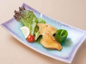 *【あわび茸ステーキ】アワビのような食感が特徴の吉和産のキノコをステーキでご提供。