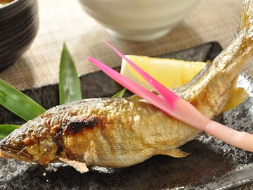 *香りも味も抜群！夏の味覚～天然鮎の塩焼き～