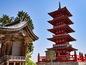 *【周辺観光】倶利伽羅不動寺　五重塔