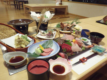 *【夕食例】名立の海の幸をお楽しみ下さいませ。