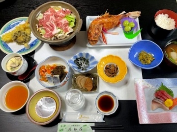 *夕食一例/温かいご飯を食べて、日常の疲れを癒してください♪