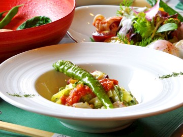 【パスタランチコース】もっちりとした麺に絡む上品な花笑舞特製のソースが美味!(画像はイメージです)