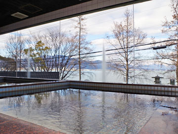 *【男湯：大浴場】～熱海 伊豆山温泉～琵琶湖の大パノラマを一望できる大浴場！