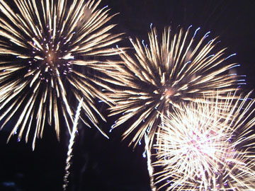 *花火（イメージ）/夏の夜空を彩る大迫力の花火