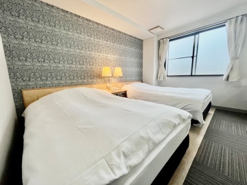 *【ツインルーム1】旅の疲れを癒す快適な寝心地を。