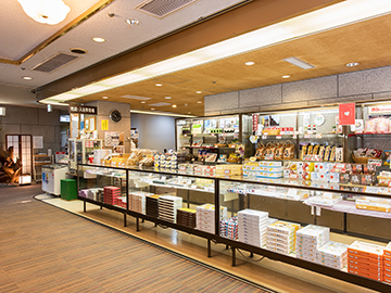 *館内一例お土産コーナー