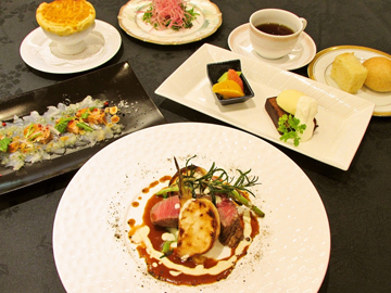 【月替わり/洋食】四季折々変わる季節の味覚を堪能!料理長おすすめ料理コース(H31.12)