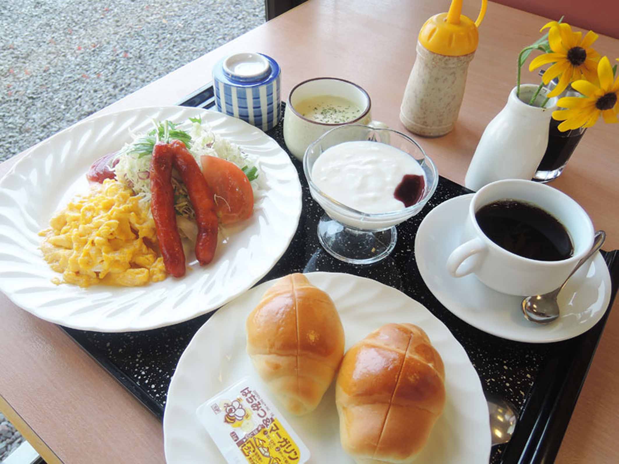 *【朝食一例】～洋食～地取れ野菜など地元の食材をつかった身体にやさしい朝食