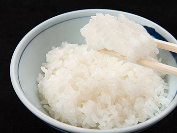 *【つやつやな白米】甘いお米をお召し上がりください。
