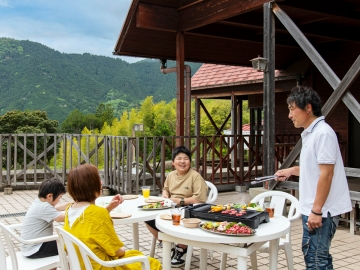 *【部屋】クラブハウスのプライベートテラスBBQ（部屋食）